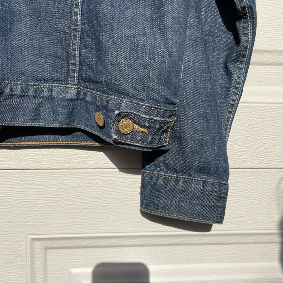 levis denim jacket in medium wash size S mens modern type III - Picture 15 of 16